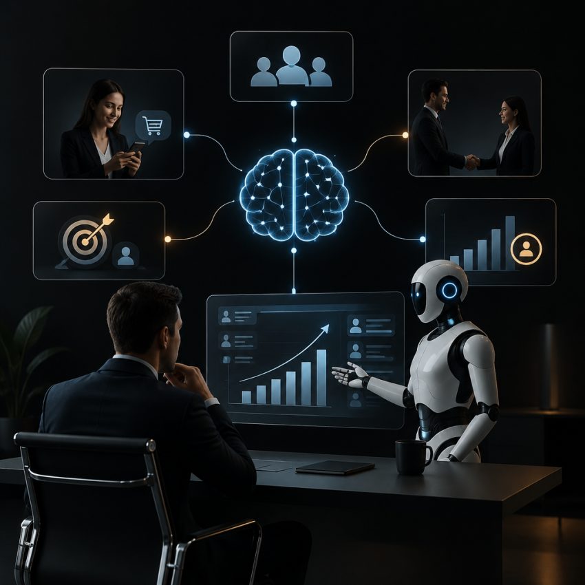 Casos de uso reales de inteligencia artificial en departamentos comerciales