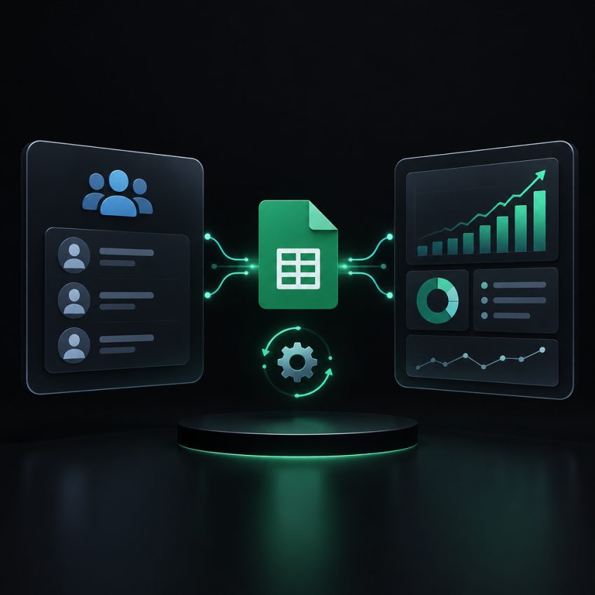 Cómo crear reportes automatizados de ventas conectando Google Sheets y CRM