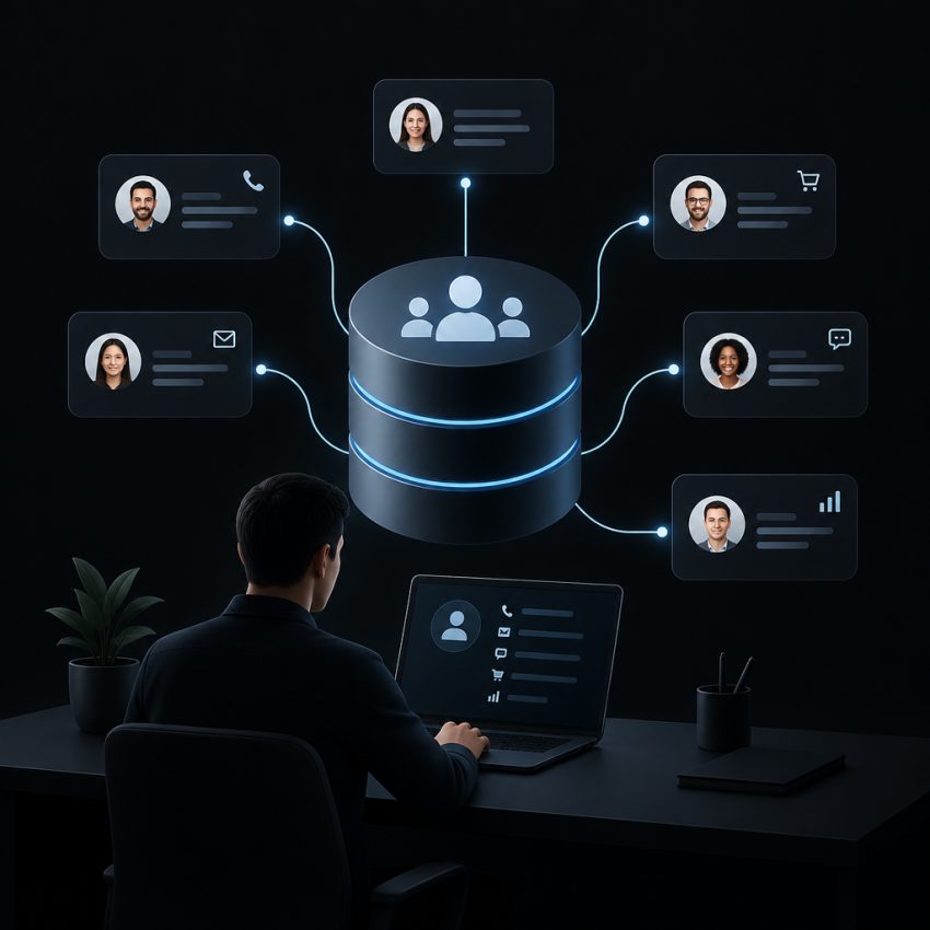 Guía para centralizar la información de clientes sin contratar más personal