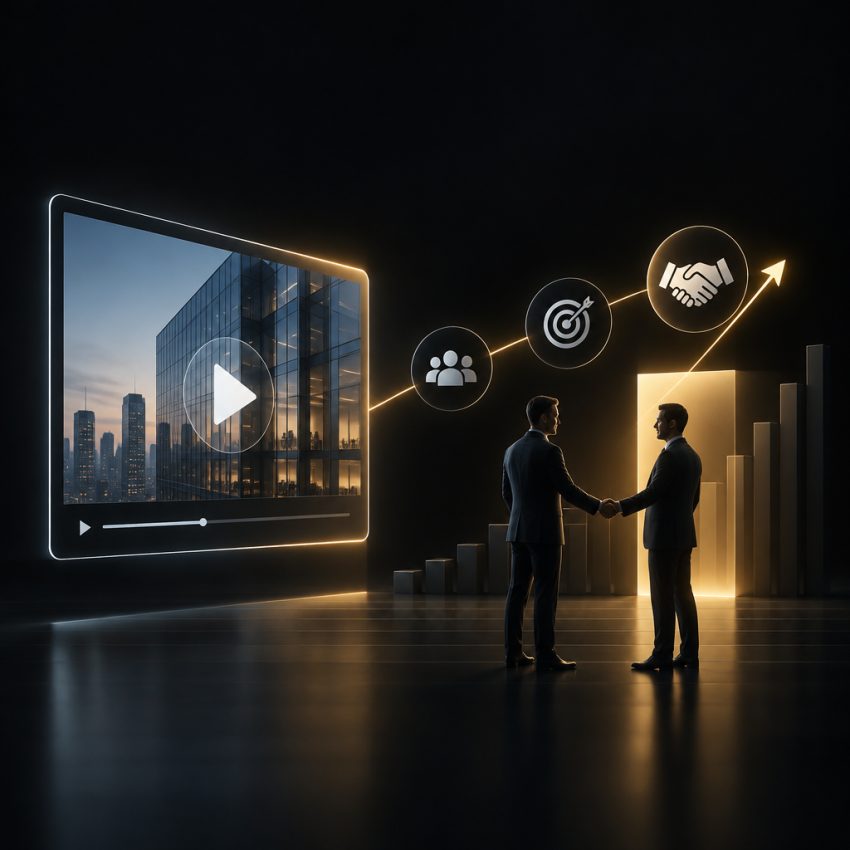 Por qué el video corporativo profesional es la herramienta que más rápido cierra ventas B2B